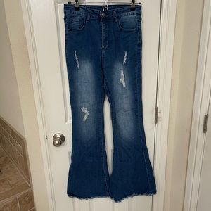 Crazy Train Flare jeans sz 9/29